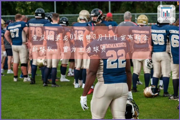 重庆铜梁龙01前锋3月11日宣布转会新球队，曾为主力球员